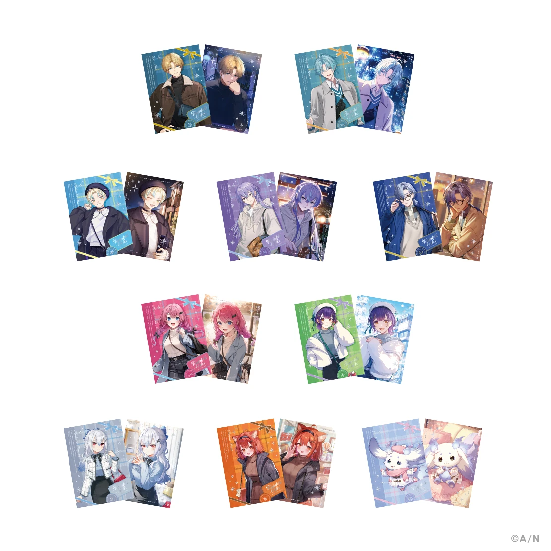 にじさんじ「Twinkle Gifts ~ウィンターデート2025~」グッズとボイスが