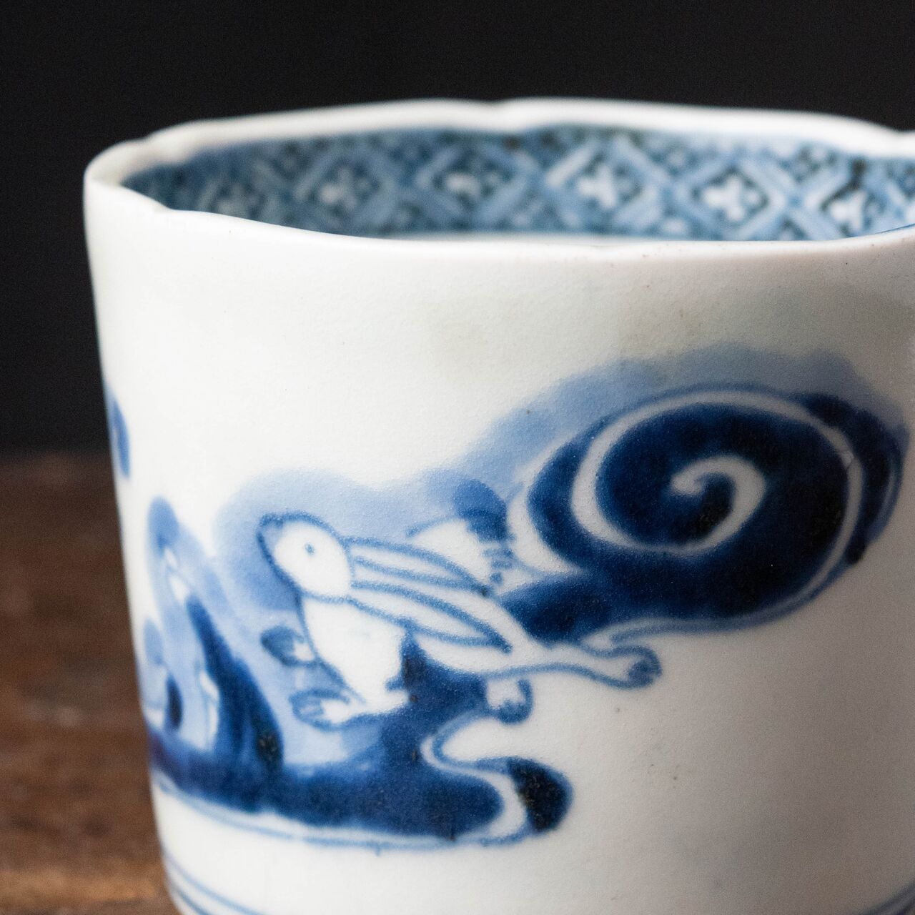 陶磁器 :: 古伊万里 波兎文 そば猪口 | COTTOU.JP 骨董の通販