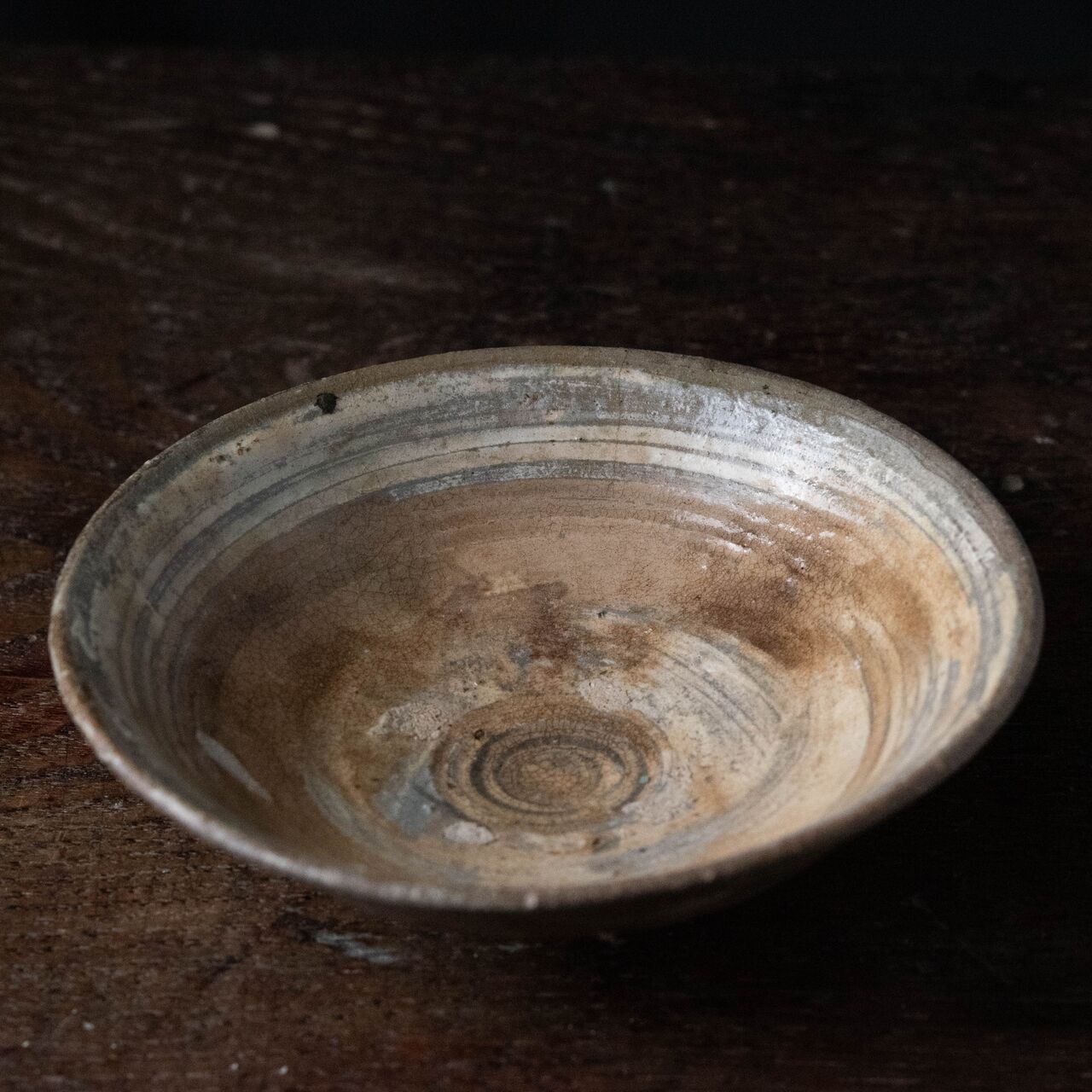 陶磁器 :: 李朝 粉青沙器 刷毛目 盃 | COTTOU.JP 骨董の通販マーケット