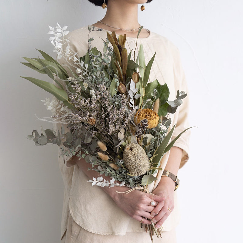 ドライフラワースワッグ L Natural – cot'e jardin