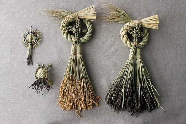 上甲清さんがつくる艶やかな注連縄飾り | お知らせ | cotogoto コトゴト