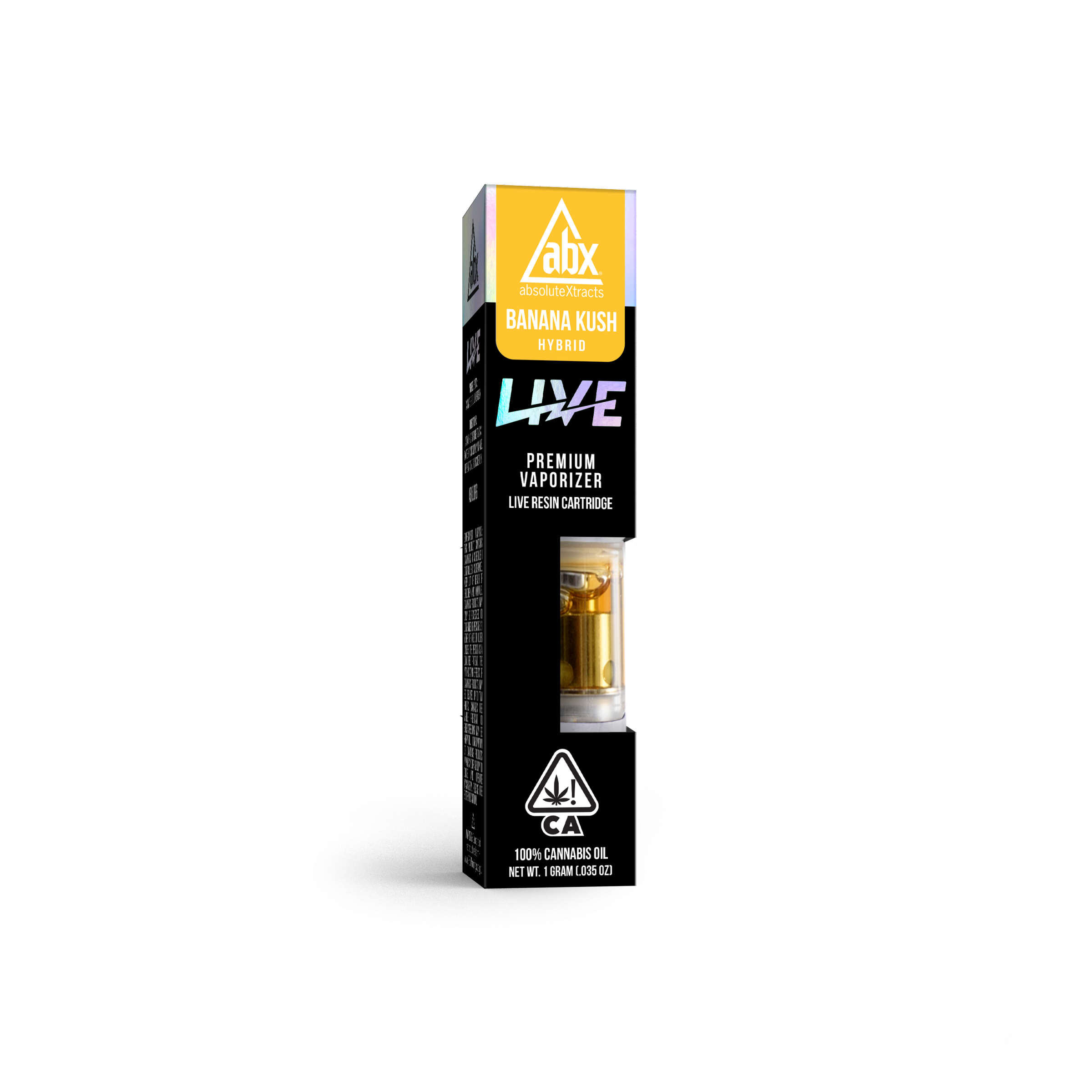 ABX | Product: Banana Kush Vape Cartridge
