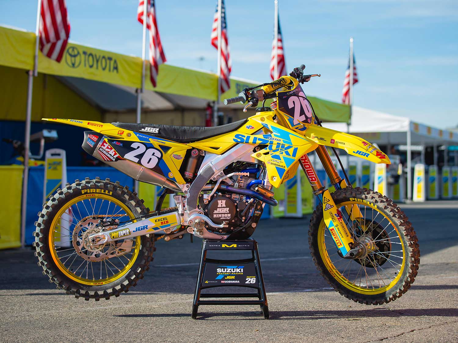 2020 Factory Supercross Bikes—Alex Martin's Suzuki RM-Z250 | Dirt