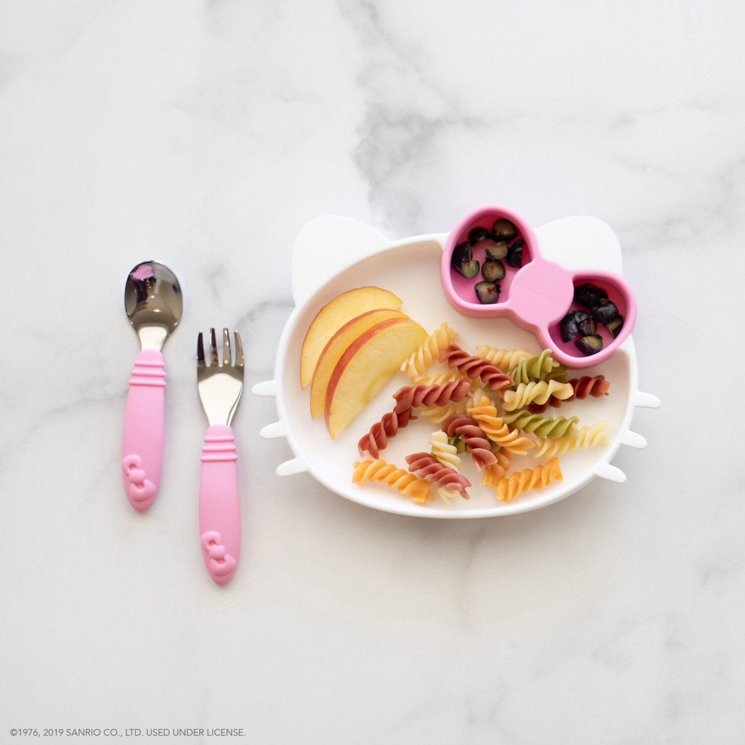 バンキンス×ハローキティ シリコングリップ フォーク&スプーン