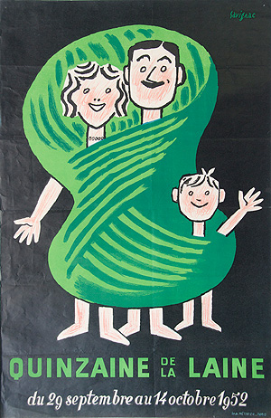 clozzet サビニャック・ビンテージポスター