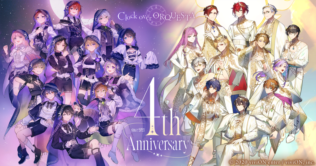 Clock over ORQUESTA 4th Anniversary - クロケスタ4周年記念