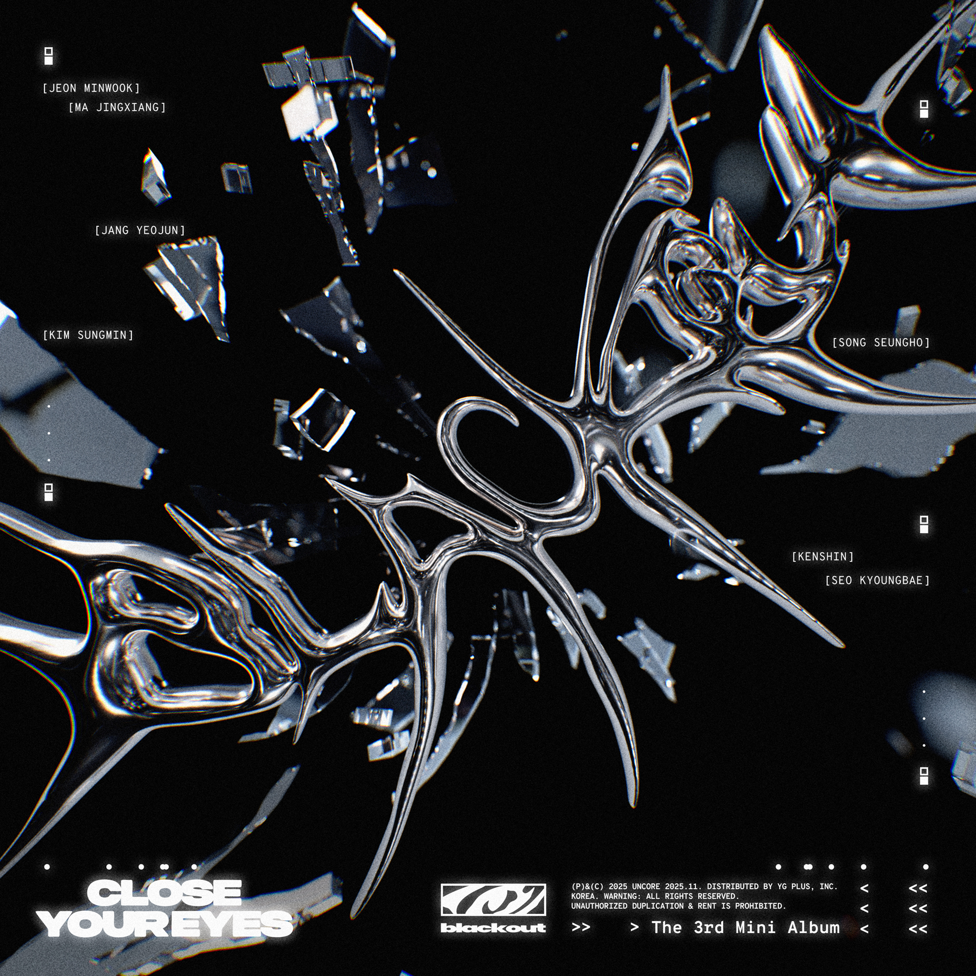 ぴーや様】CLOSE YOUR EYES black ticket 100枚 NY MUSIC