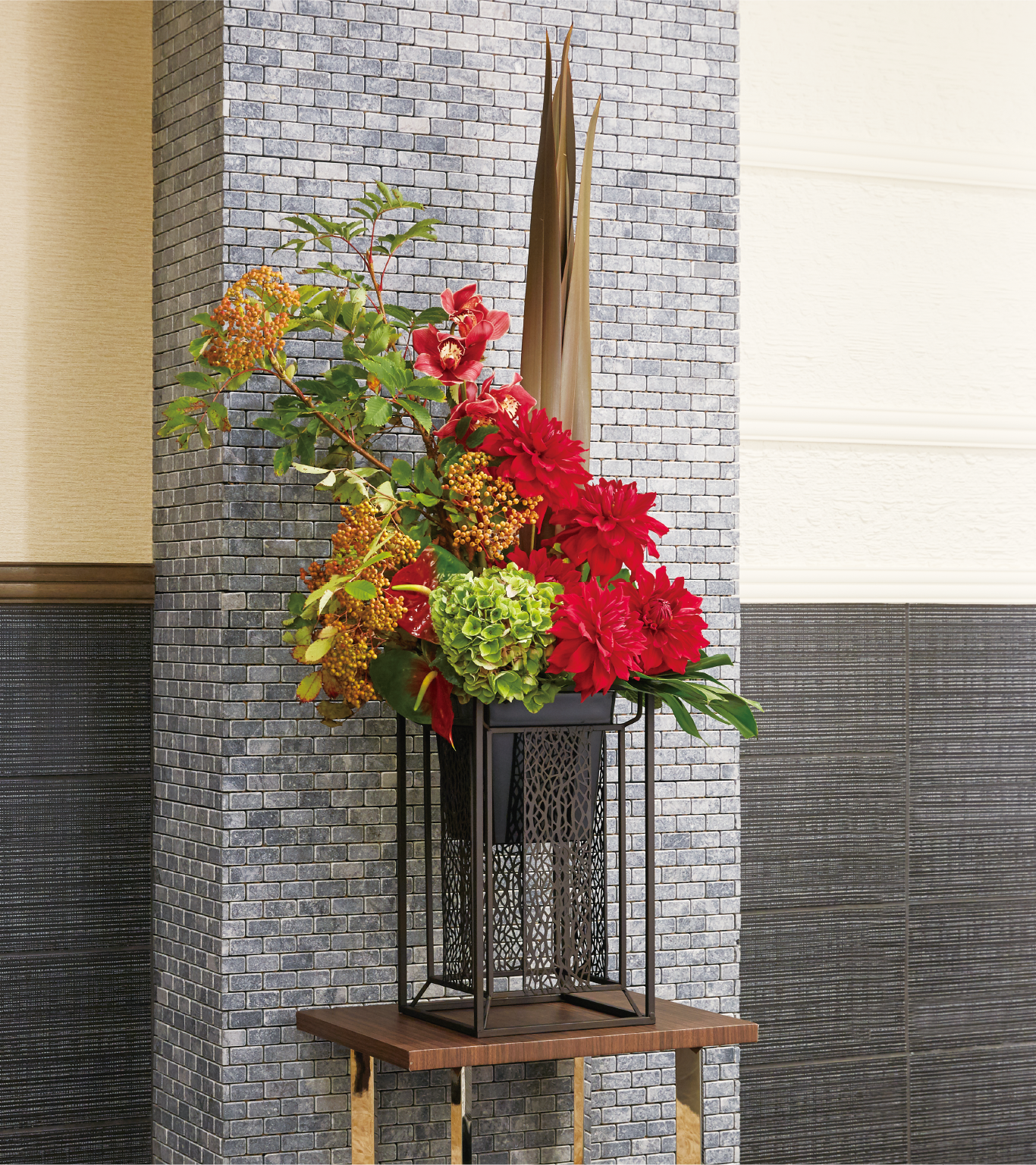 IRON STAND filigrane｜CLAY - 花と人をツナグ