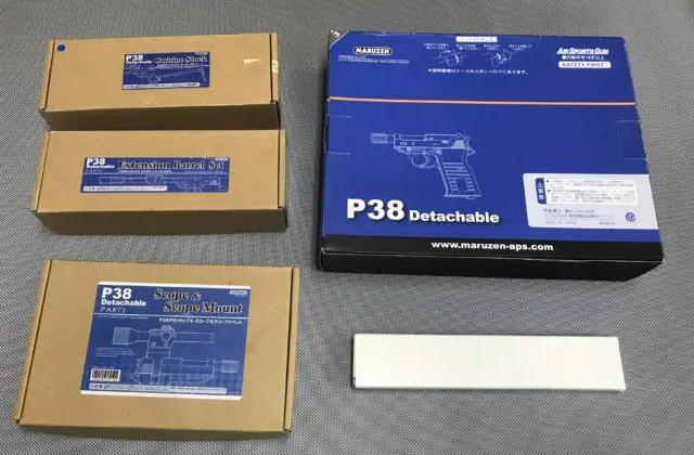 21世紀に蘇った伝説のスパイ銃！ マルゼン ワルサーP38 デタッチャブル