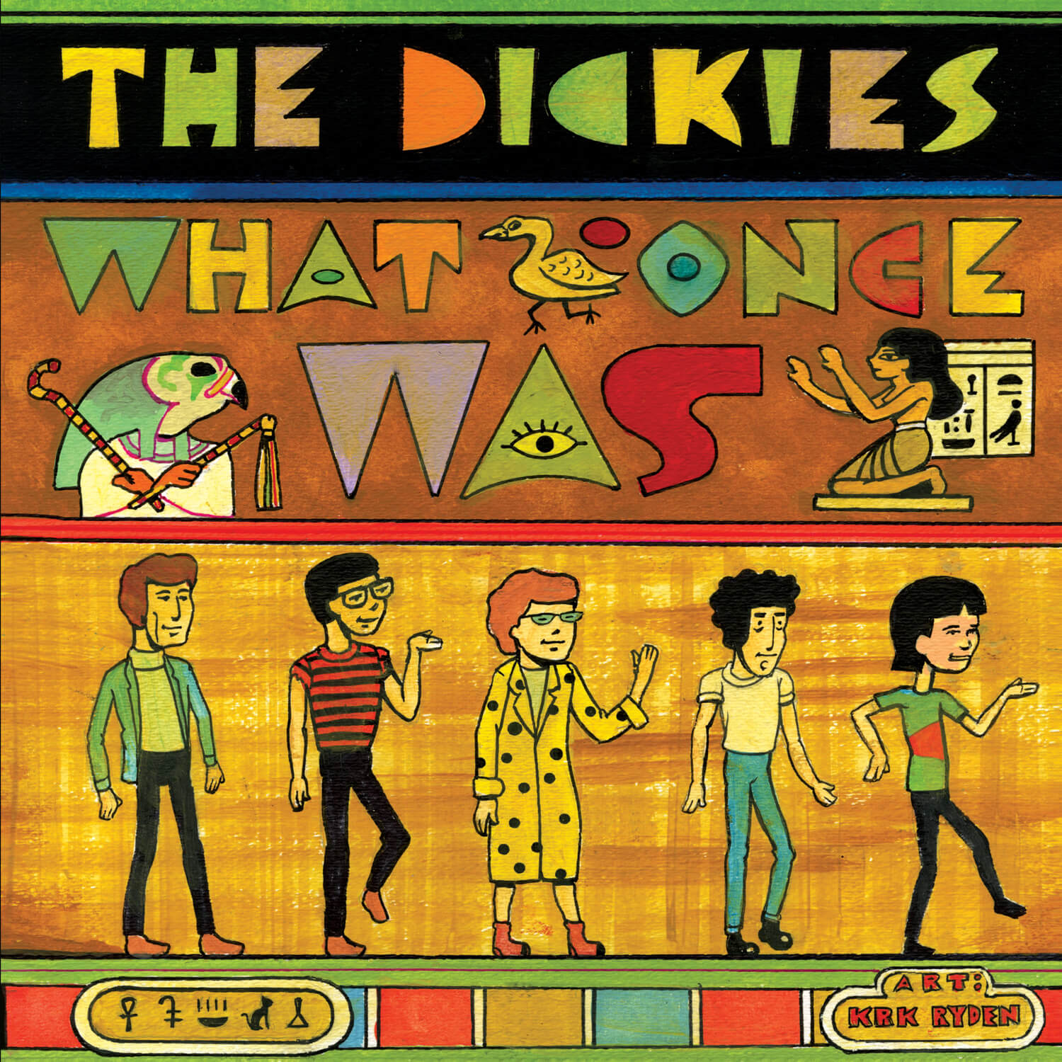 The Dickies - What Once Was (Red Vinyl LP) - Cleopatra Records