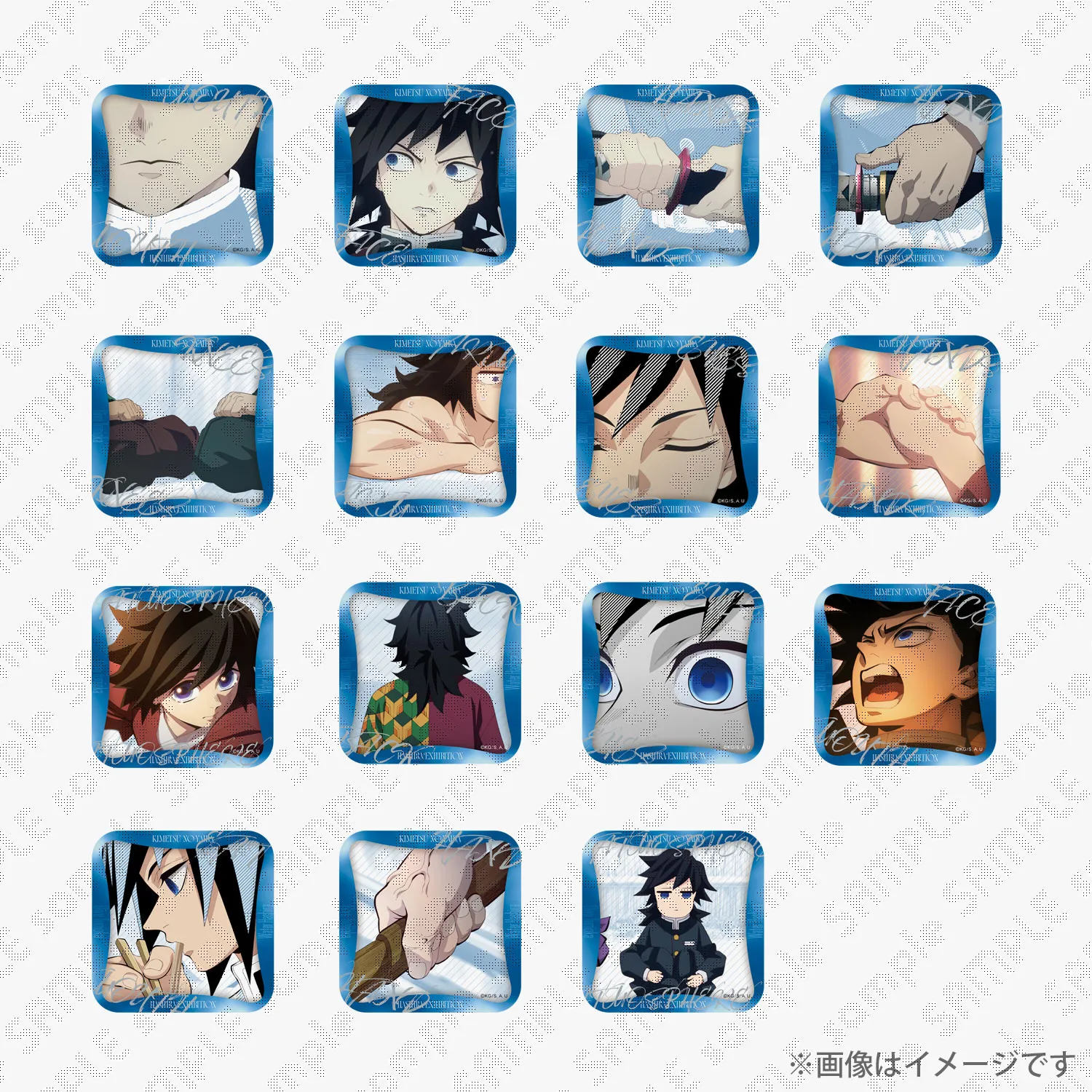 鬼滅の刃 ufotable DINING 鬼滅シアター 缶バッジ 冨岡義勇 鬼滅の刃