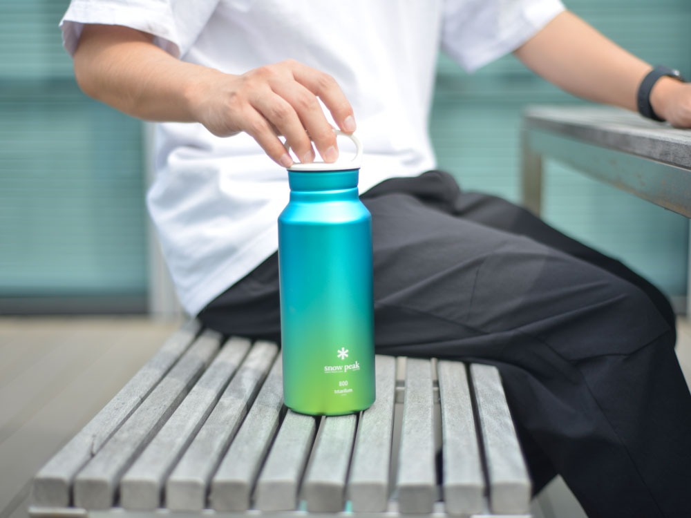 地球に優しいって心地良い「スノーピーク オーロラボトル600オーシャン