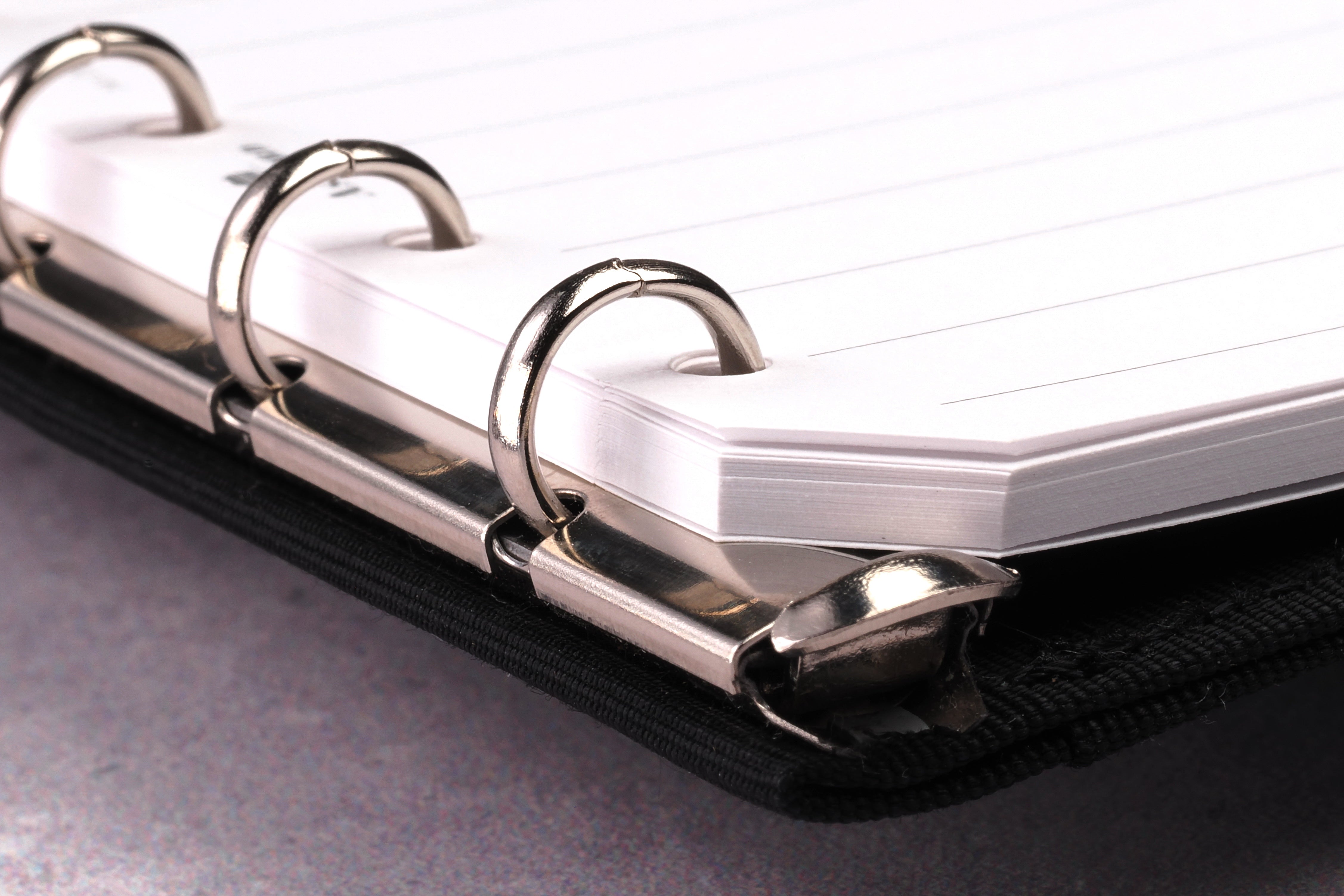 システム手帳 ミルック リフィルパッドポーチ M5 φ8mm（趣味文