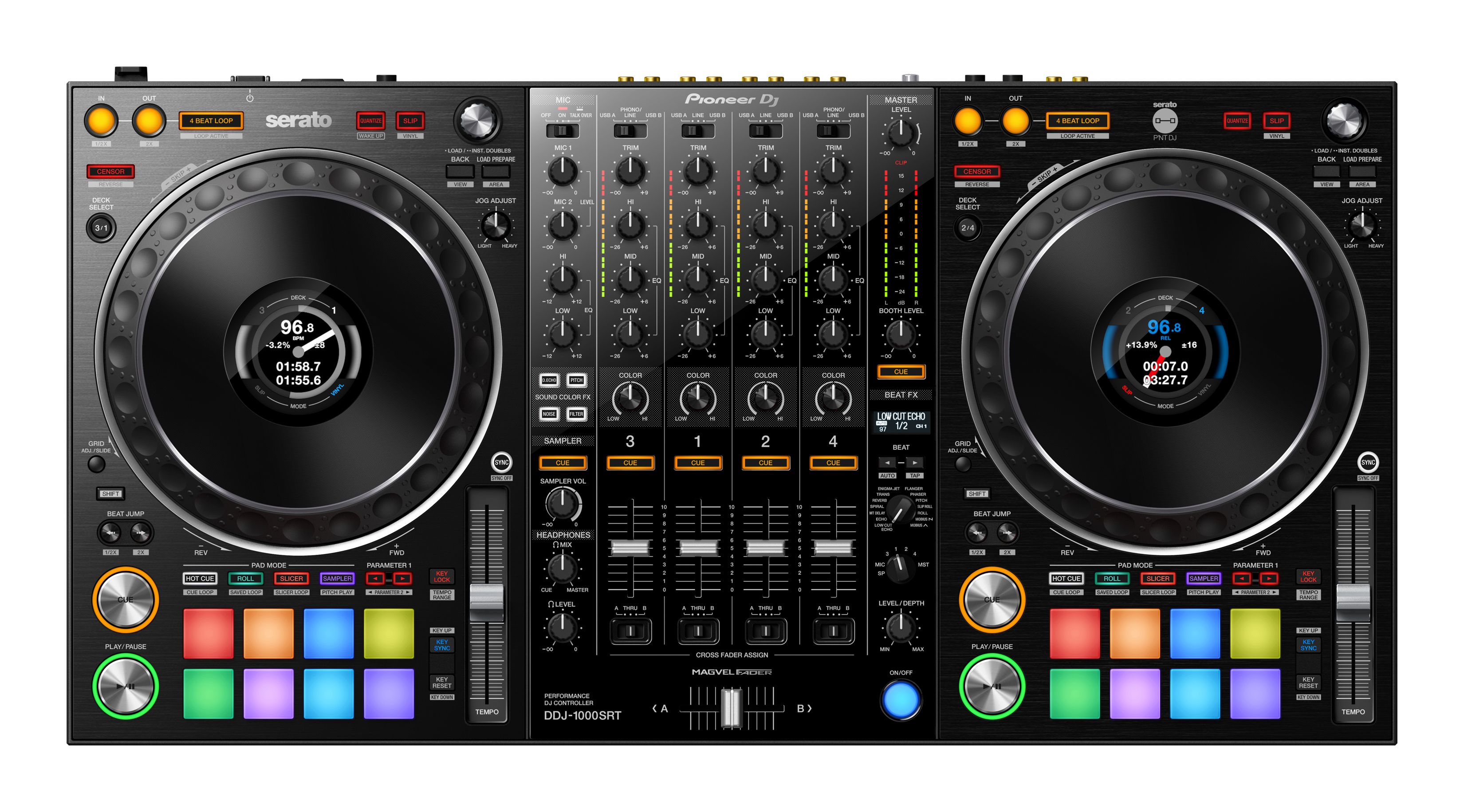 Pioneer DJが「Serato DJ Pro」専用の4chパフォーマンスDJ