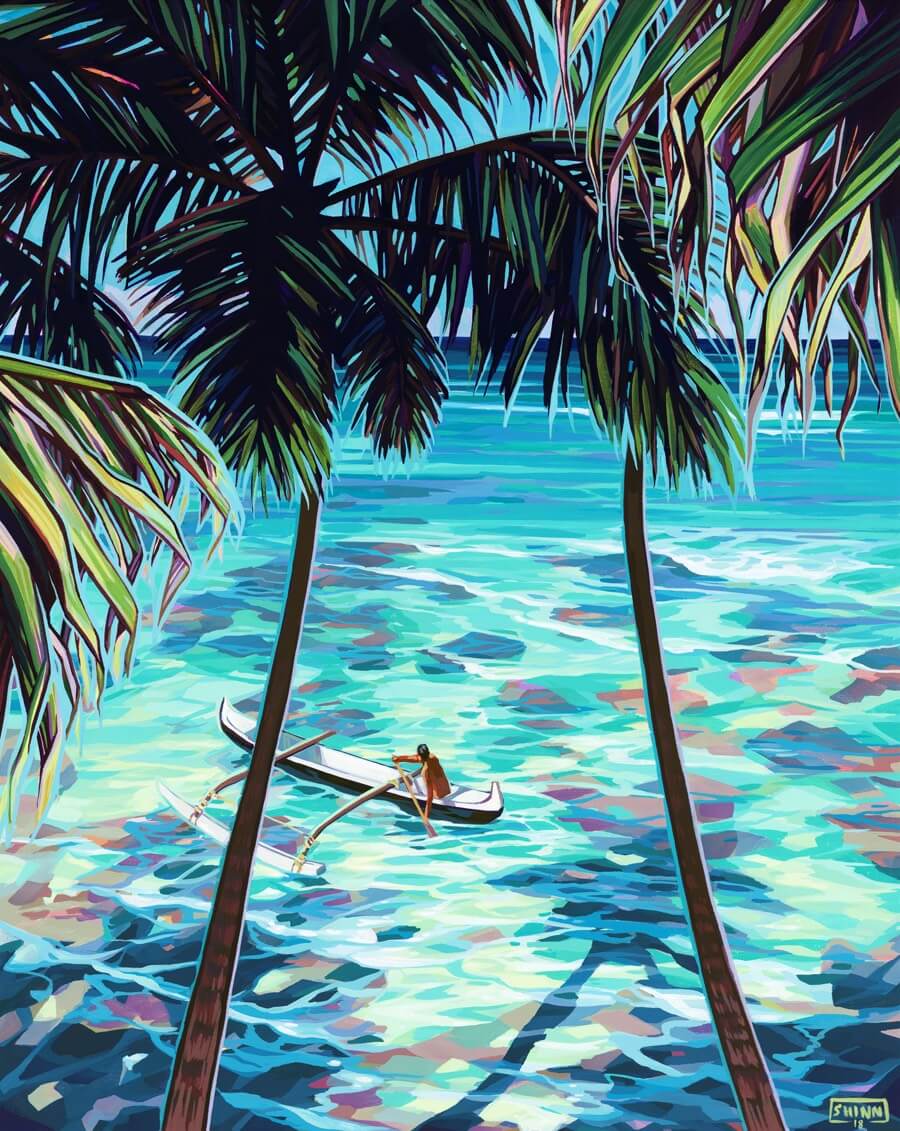Christie Shinn — Surf Artist in Oahu, Hawaii (via Canada)