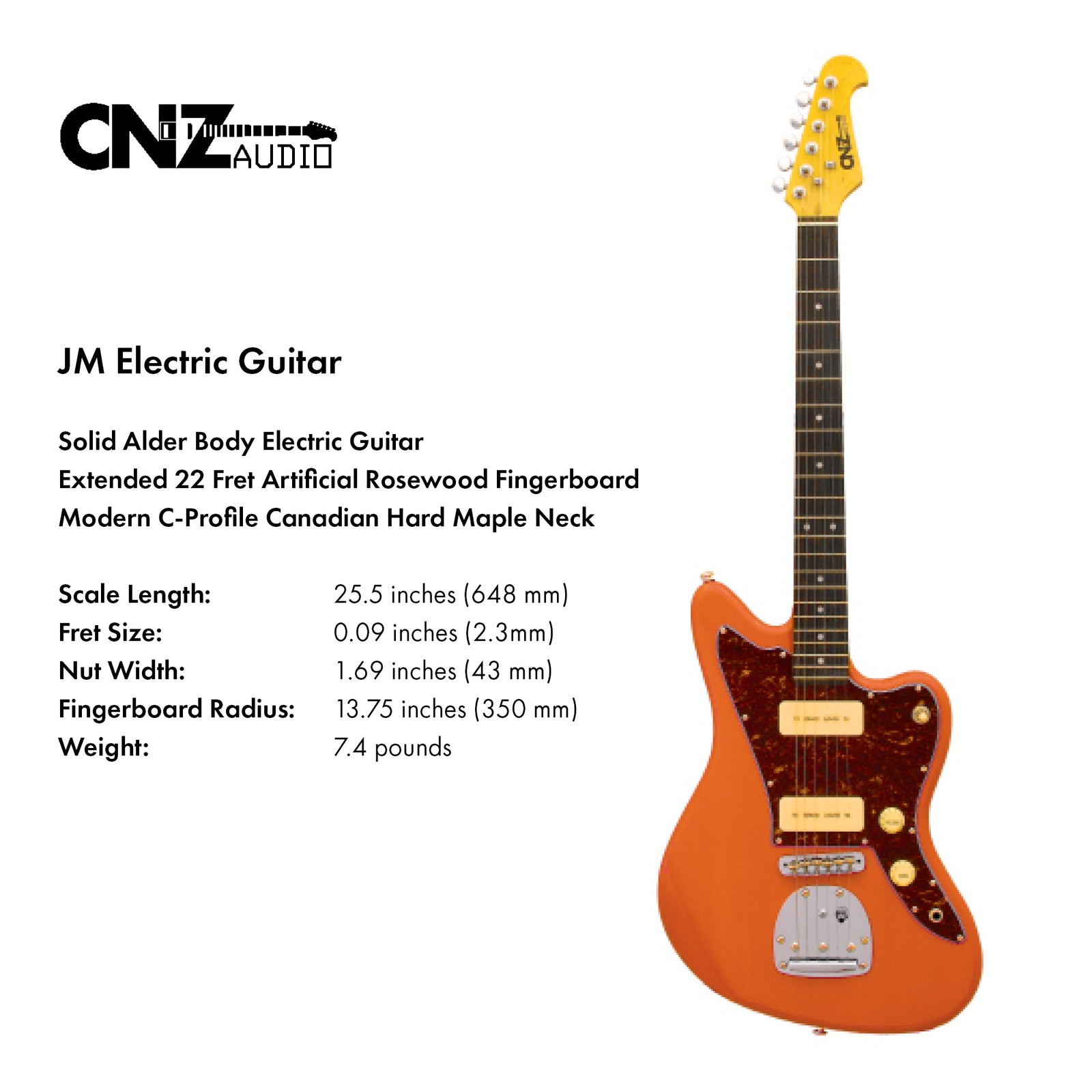 JM40-IV | Electric Guitar | CNZ Audio