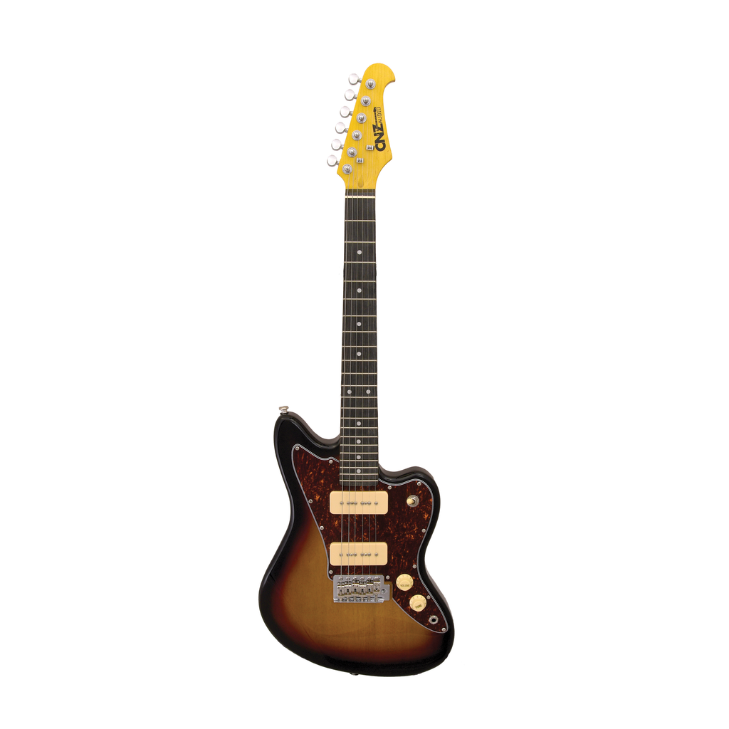 JM-MINI-SB | Electric Guitar - Sunburst – CNZ Audio