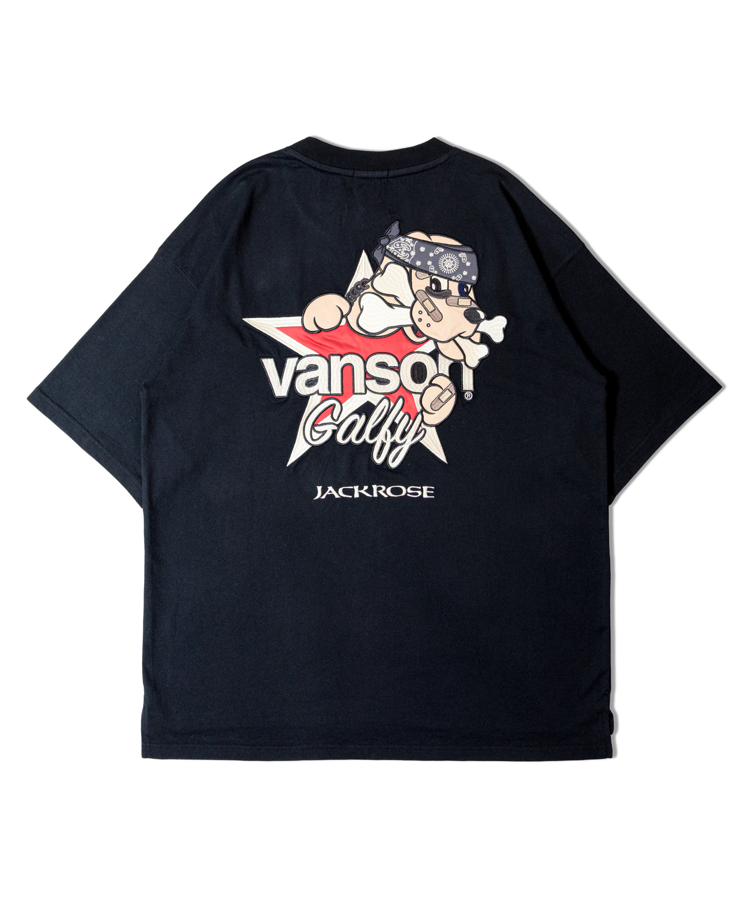 株式会社ク・ラッチ / 【VANSON×GALFY×JACKROSE】星犬Tee JGV-001 (152382)