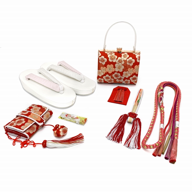 式部浪漫 七五三 結び帯 箱せこセット 7歳 女の子 作り帯 筥迫(はこ