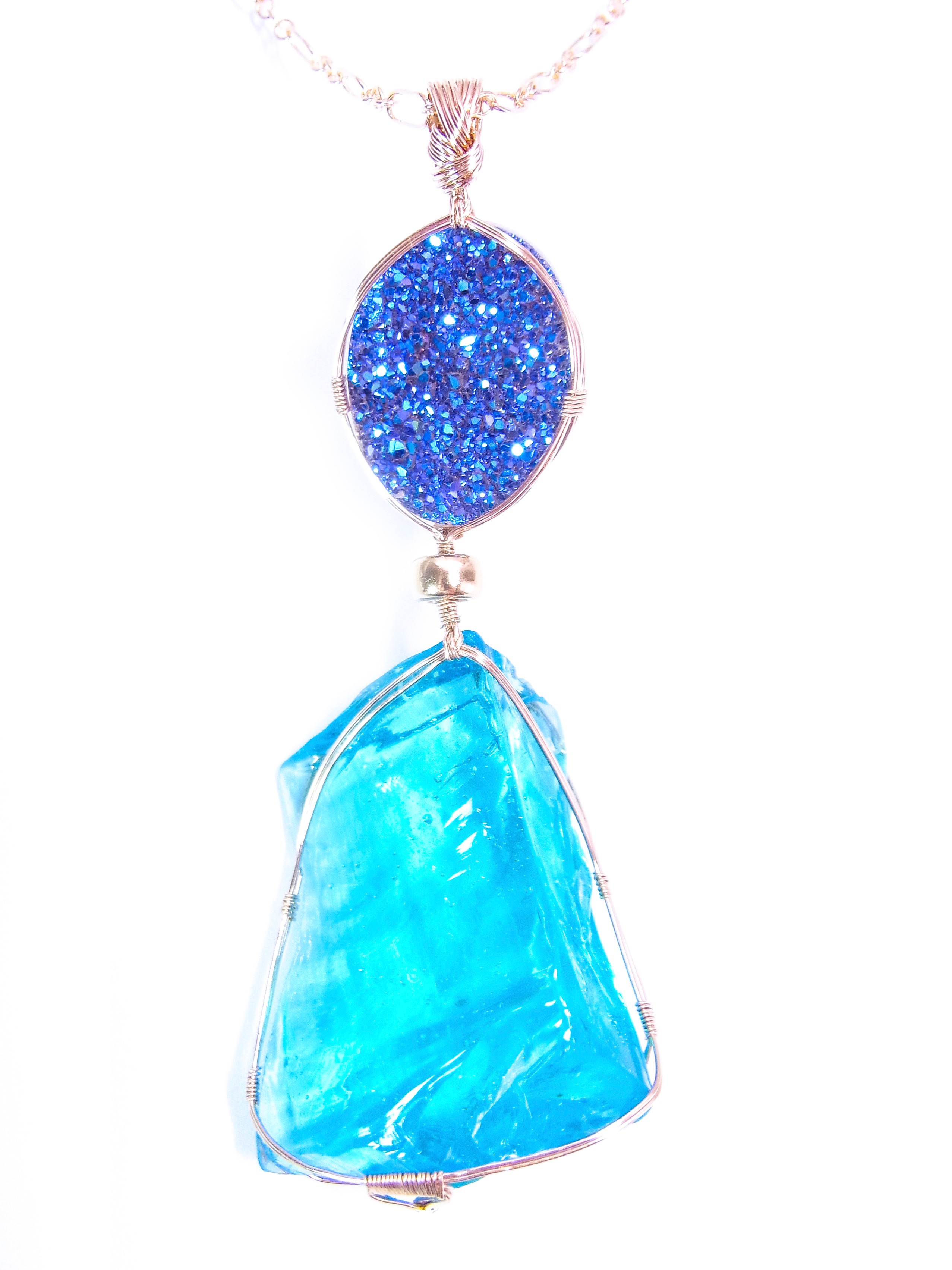 宝石質】アンダラクリスタル (シアンブルー)【シアンエンジェル】×ドゥ