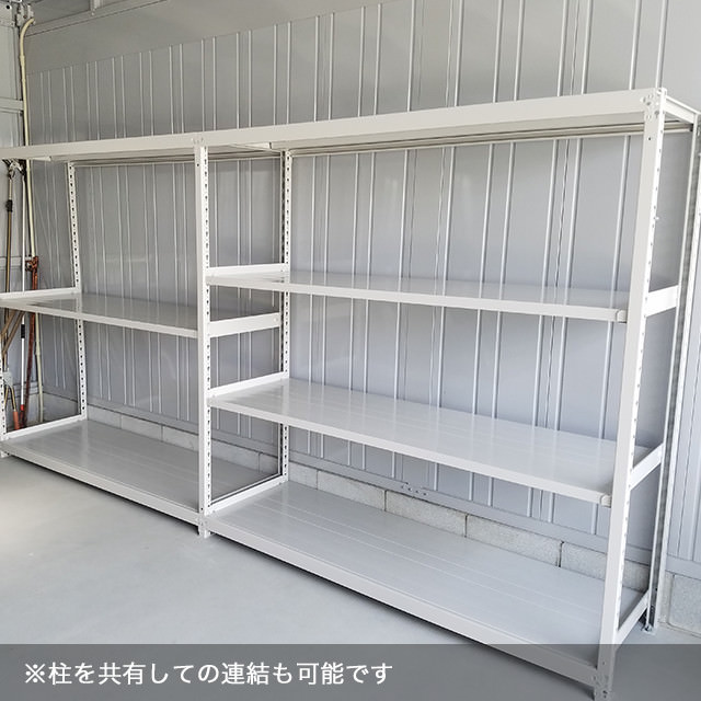 業務用200kg軽中量スチールラック（スチール棚） / 業務用スチール