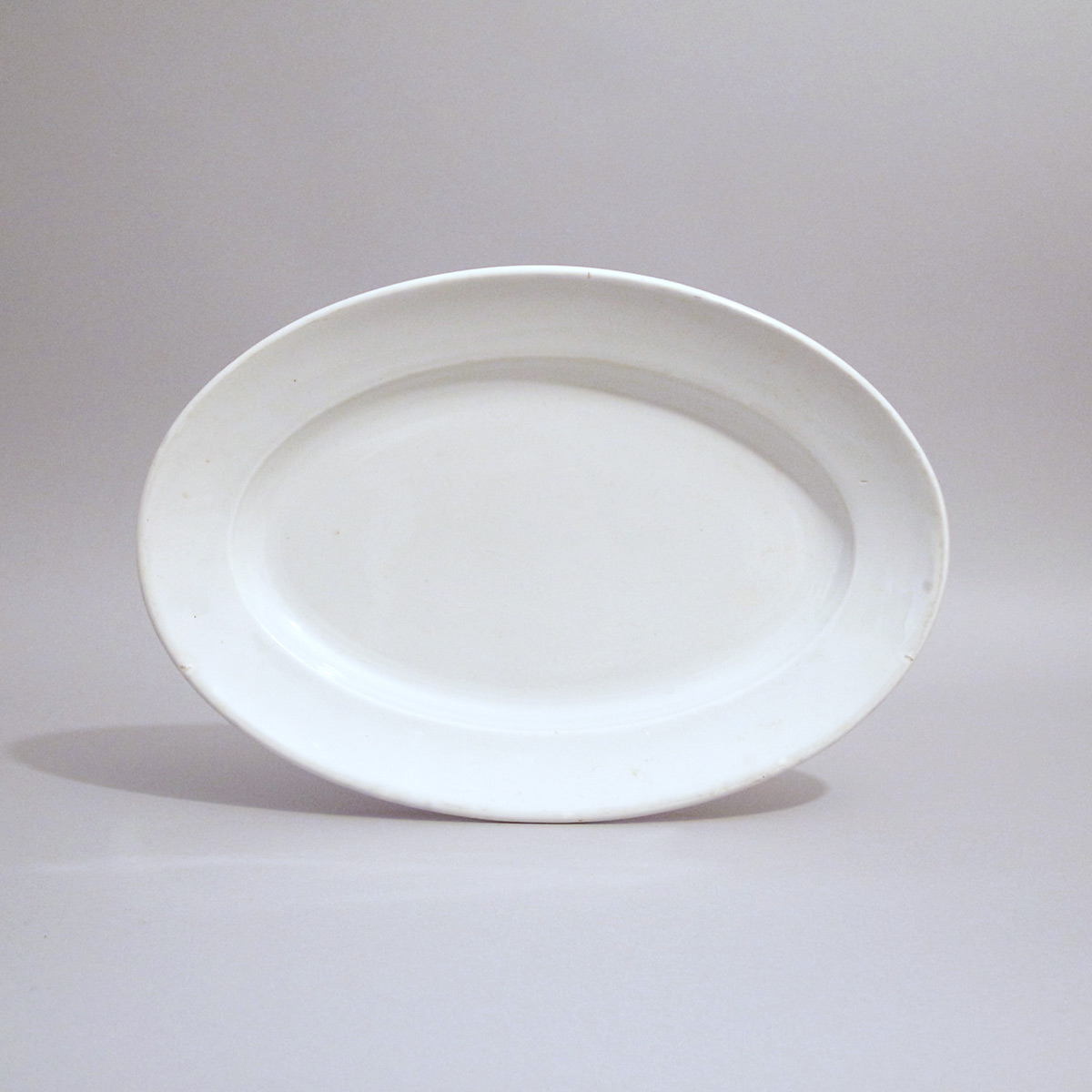 アンティーク オーバルプレート クレイユ エ モントロー Creil et