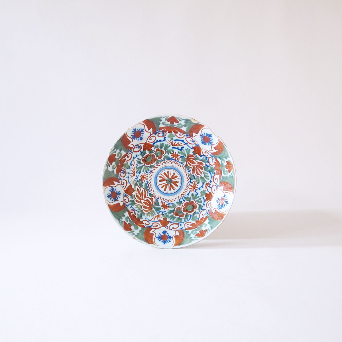 アンティーク 18世紀 デルフト絵皿 | アンティークショップ：cross and