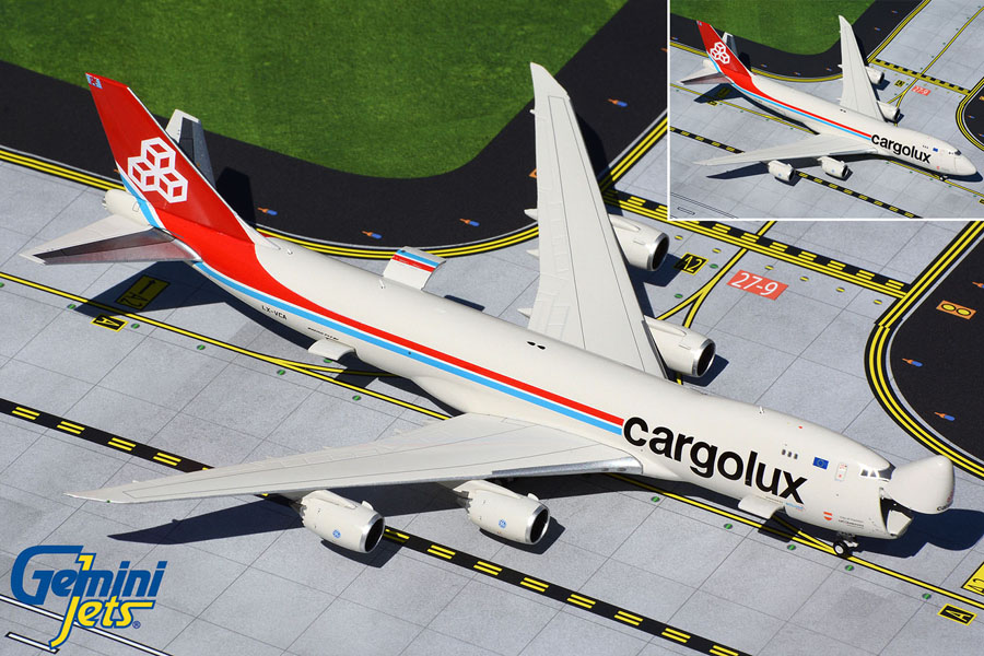 GJCLX1896 GEMINI JETS Cargolux / カーゴルックス航空 B747-8F LX-VCA