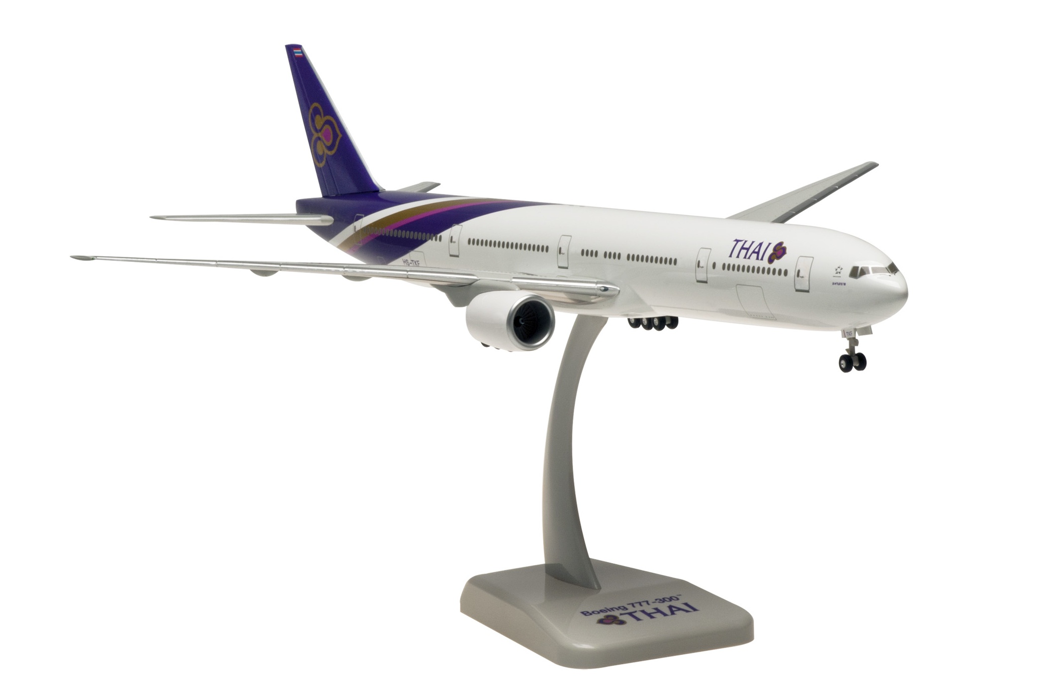 10475GR Hogan Thai / タイ国際航空 B777-300 HS-TKF 組立品 1:200 お