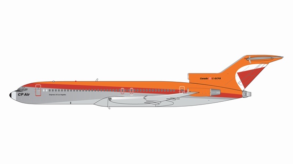 GJCPC2091 GEMINI JETS CP Air B727-200/Adv polished C-GCPB 1:400