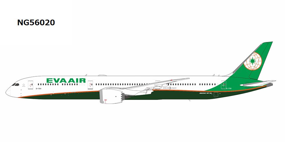 NG56020 NG MODELS EVA AIR / エバー航空/エヴァエア/長栄航空 B787-10