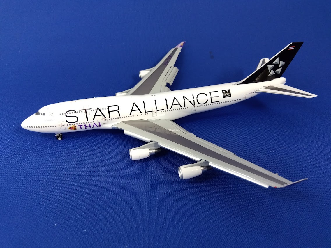XX4898A JCWING Thai Airways / タイ国際航空 Star Alliance B747-400