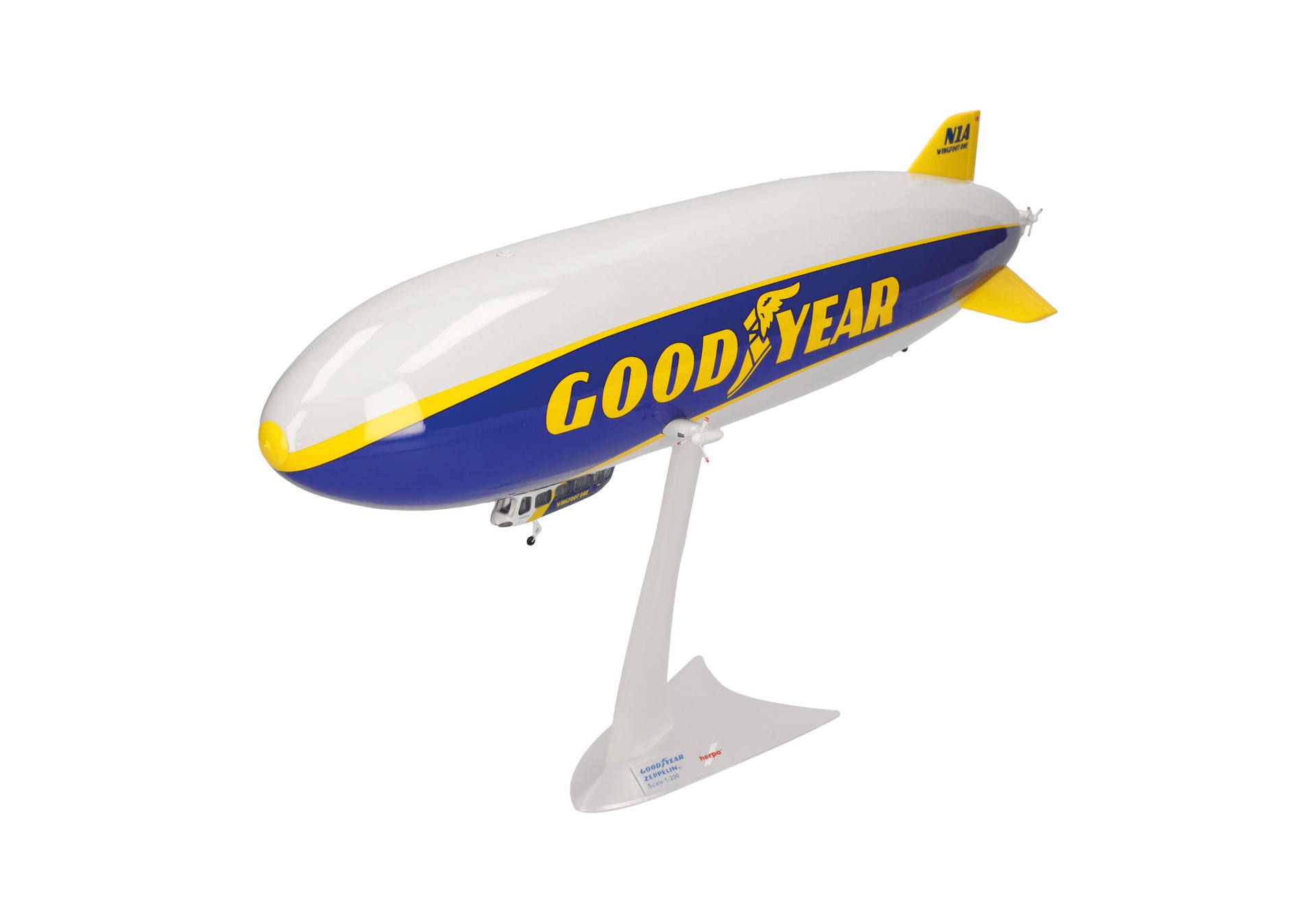 573634 Herpa GOOD YEAR / グッドイヤー Zeppelin NT N1A Wingfoot One
