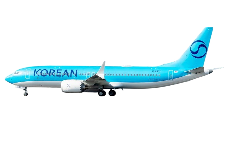 04669 Phoenix Korean Air / 大韓航空 B737 max8 HL8567 1:400