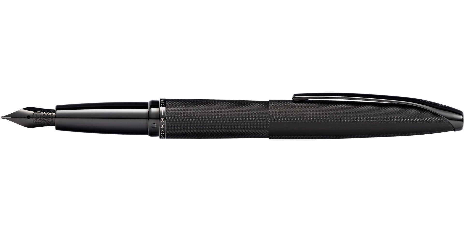 Brushed Black Stainless Steel Fountain Pen | Shop Cross – A.T. Cross