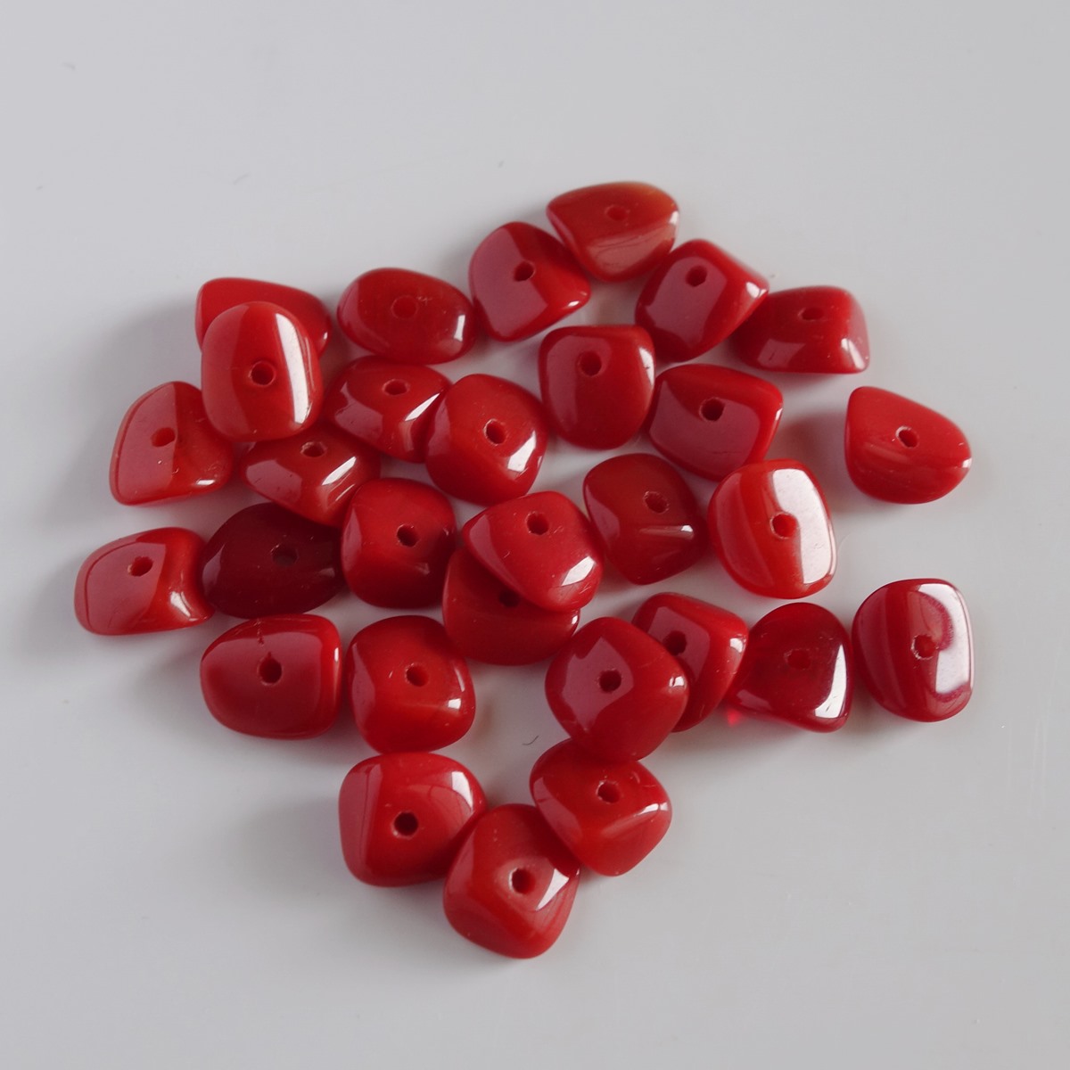 ジャパンヴィンテージビーズ さざれ レッド10g クラフト Ansan