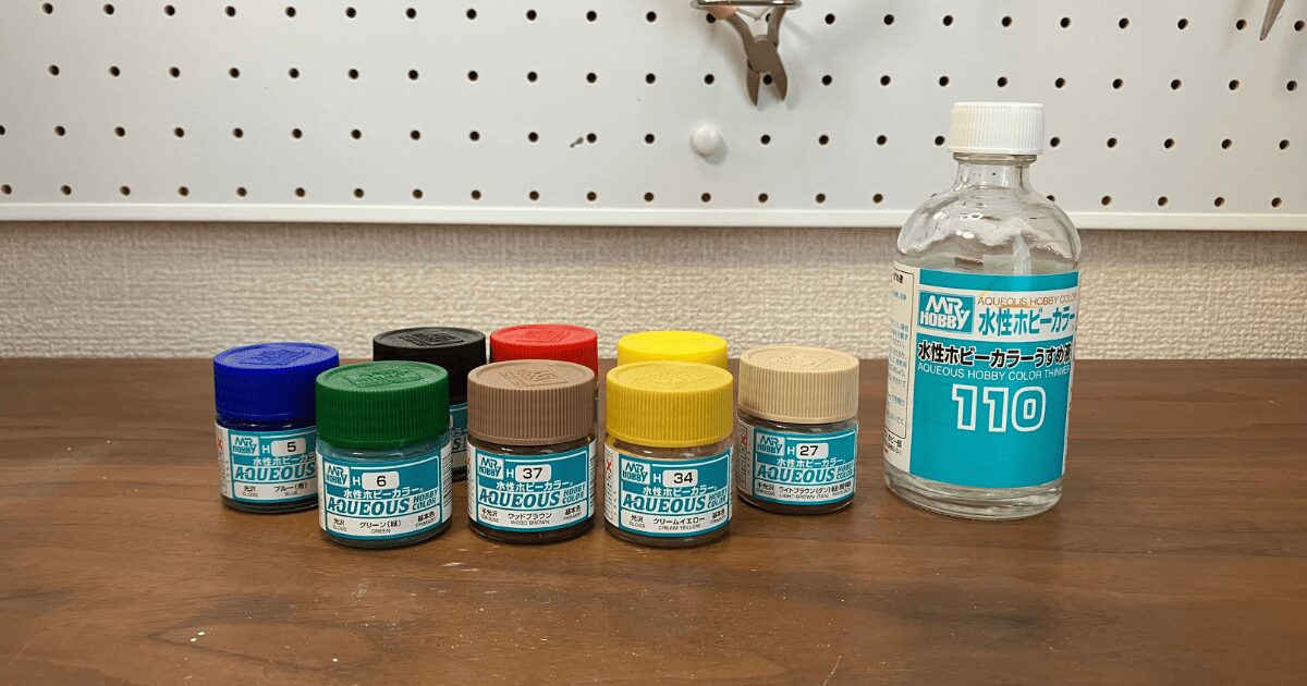 自作のフィギュアに水性ホビーカラーを使ってみた｜anzu's craft room