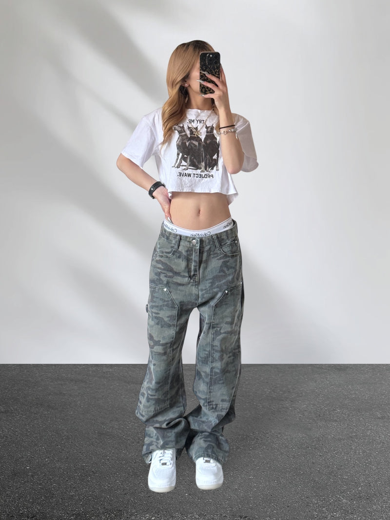 カモフラージュデニムパンツ DPB42218 – CRAMMY