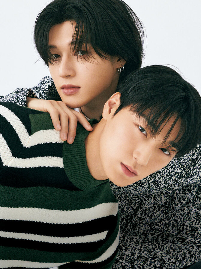 心の距離が近い関係のATEEZのSANとWOOYOUNGが語る、愛という表現への
