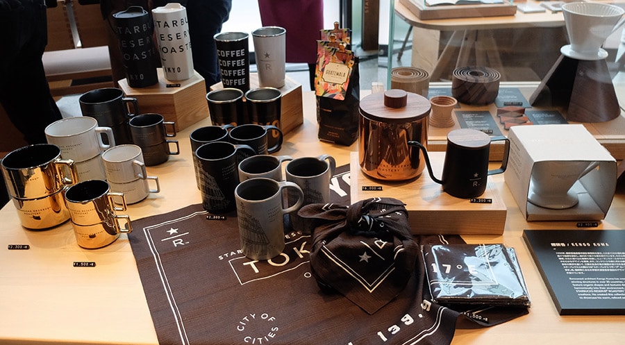 スタバ「ロースタリー 東京」限定の オリジナルグッズはおみやげに