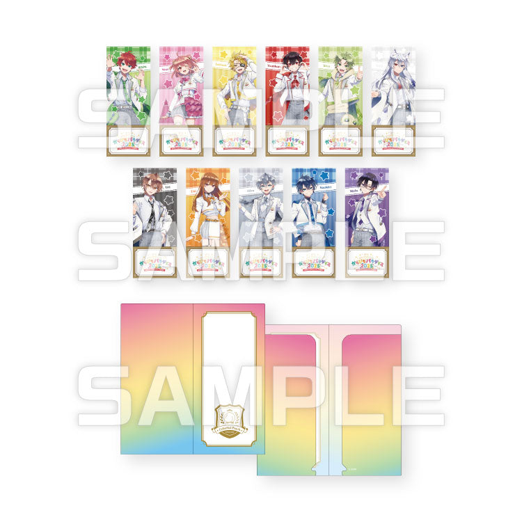 カラフルピーチ】からぴちパラダイス2025 チケット風カード&ファイル