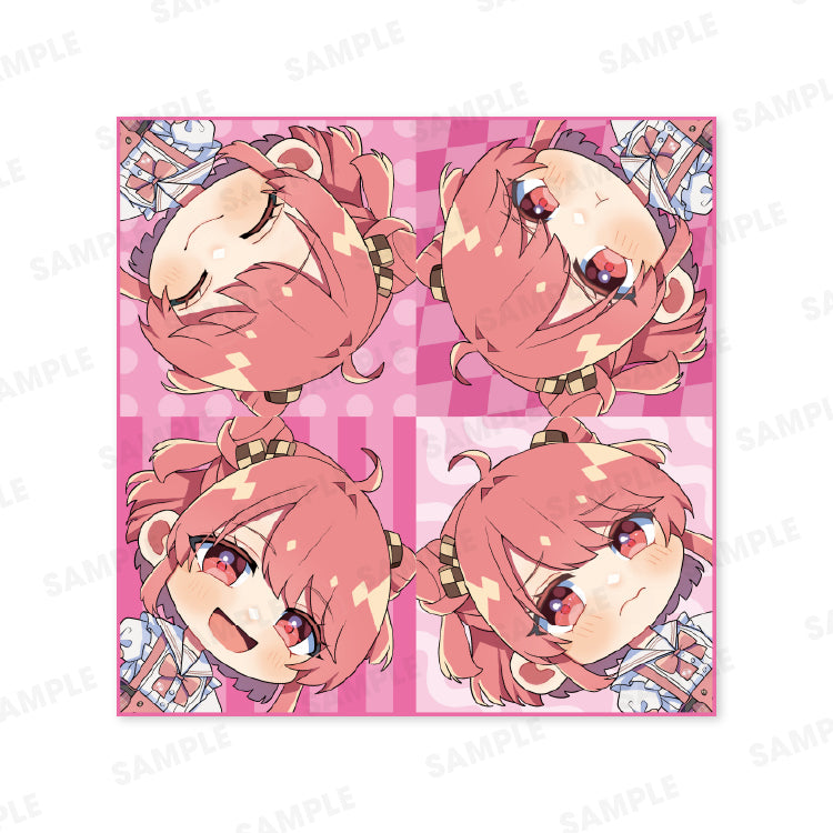 カラフルピーチ】からぴちコレクションvol.2 ハンドタオル｜カラフル