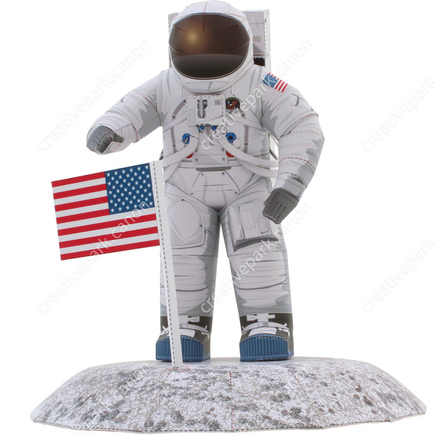 宇宙服 簡易版 - NASA - リアルクラフト/宇宙 - ペーパークラフト