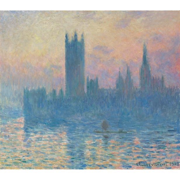 The Houses of Parliament, Sunset - モネ - 西洋画 - 名画 - Canon