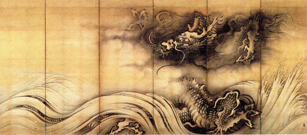 知られざる現代京都の超絶水墨画家（8）「藤井湧泉の《雲龍嘯虎襖絵