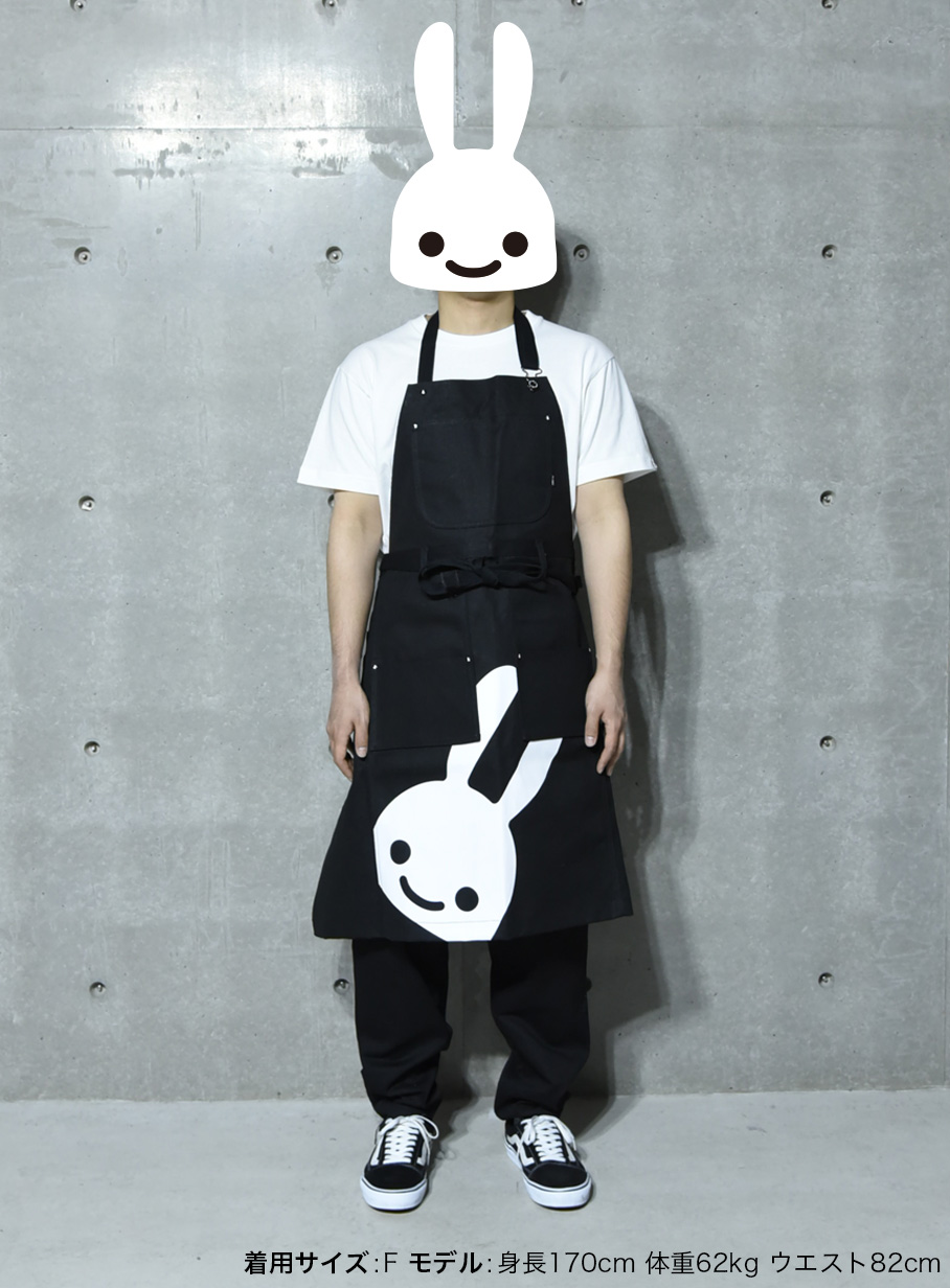 ワークエプロン｜ウサギがいる｜CUNE ONLINE STORE