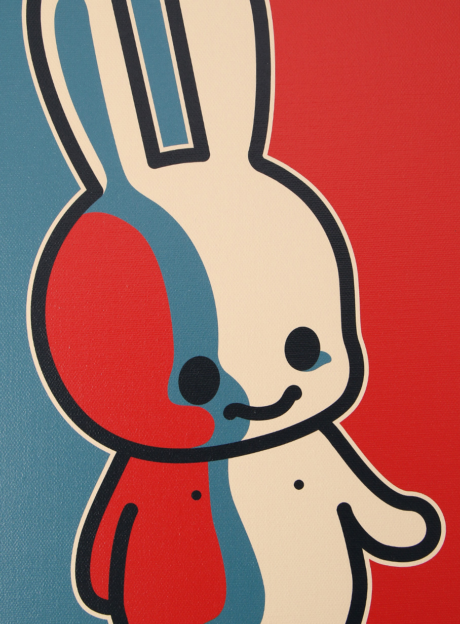 キャンバスパネル ポスター｜ウサギがいる｜CUNE ONLINE STORE