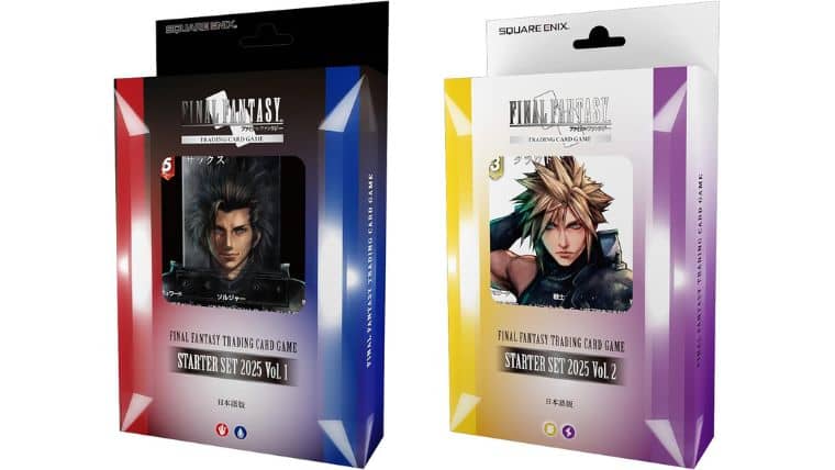 ザックスとクラウド！FFTCGのスターターセット2025「Vol.1」と「Vol.2
