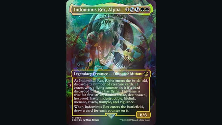 ジュラシックワールドコラボのロゴ入り版Foilの当たる確率は1％未満