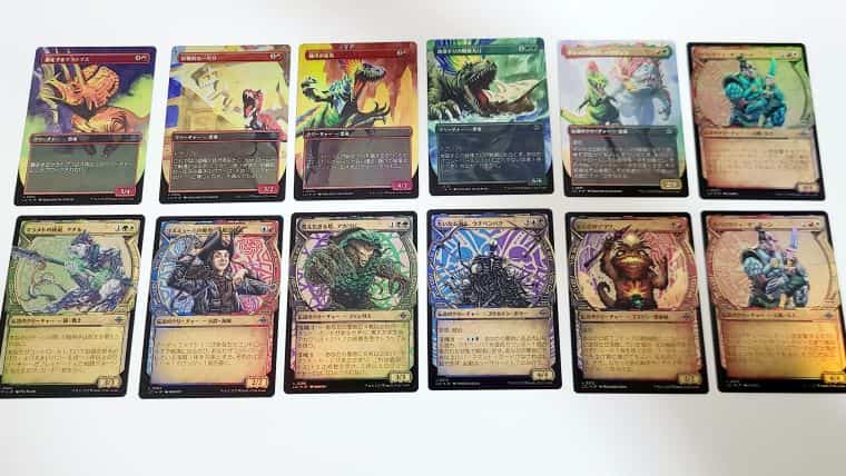 MTGイクサラン：失われし洞窟のコレクターブースターBOXを開けて封入